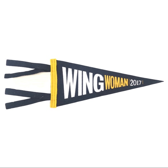 WING Woman 2017 Felt Pennant - Picture 1 of 8